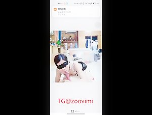 Chinese woman love BDSM with dog 2